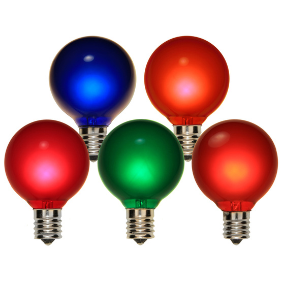 G50 Satin Multicolor Replacement Bulbs