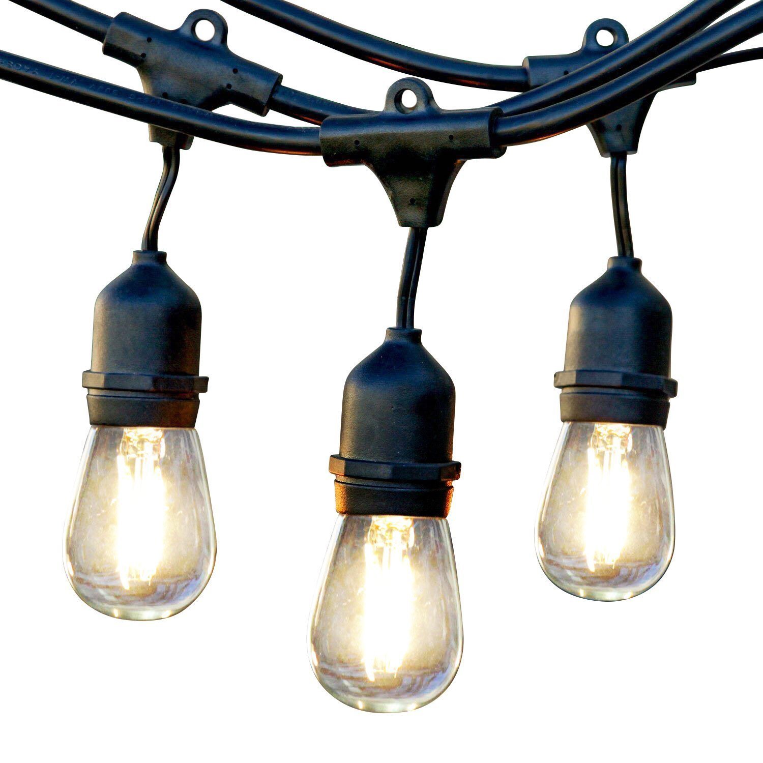 E26 Patio String Ligths & S14 2W LED Bulbs
